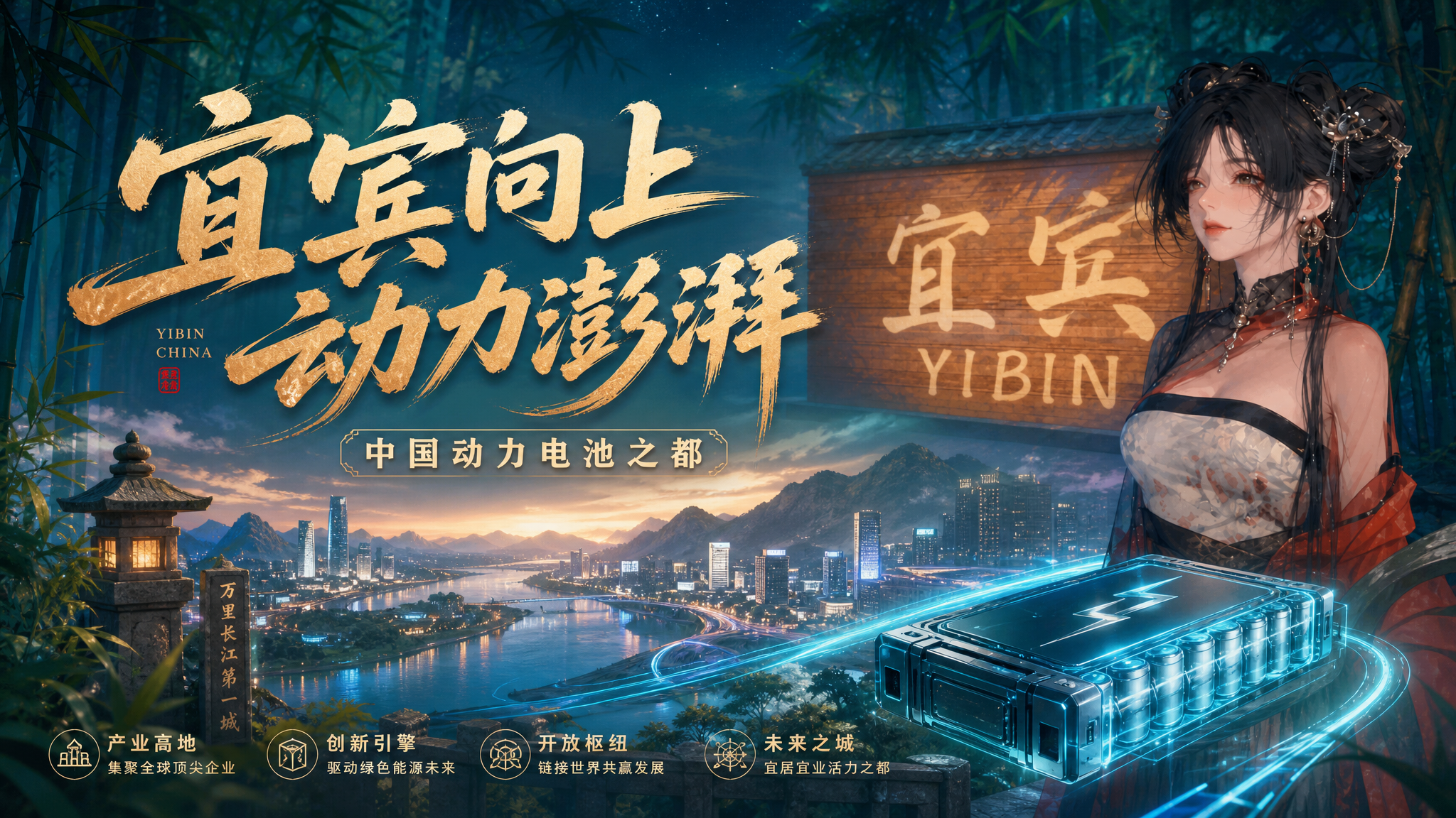 宜宾向上,动力澎湃