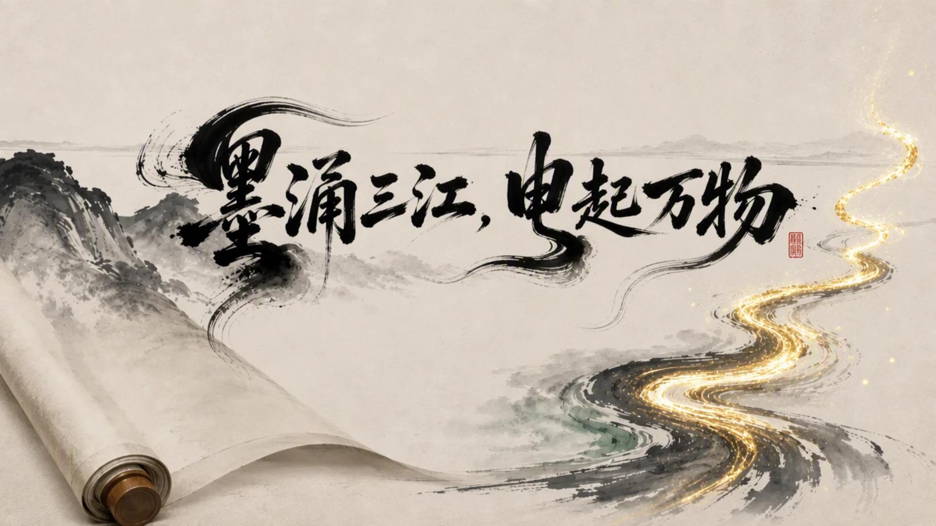 《墨涌三江,电起万物》