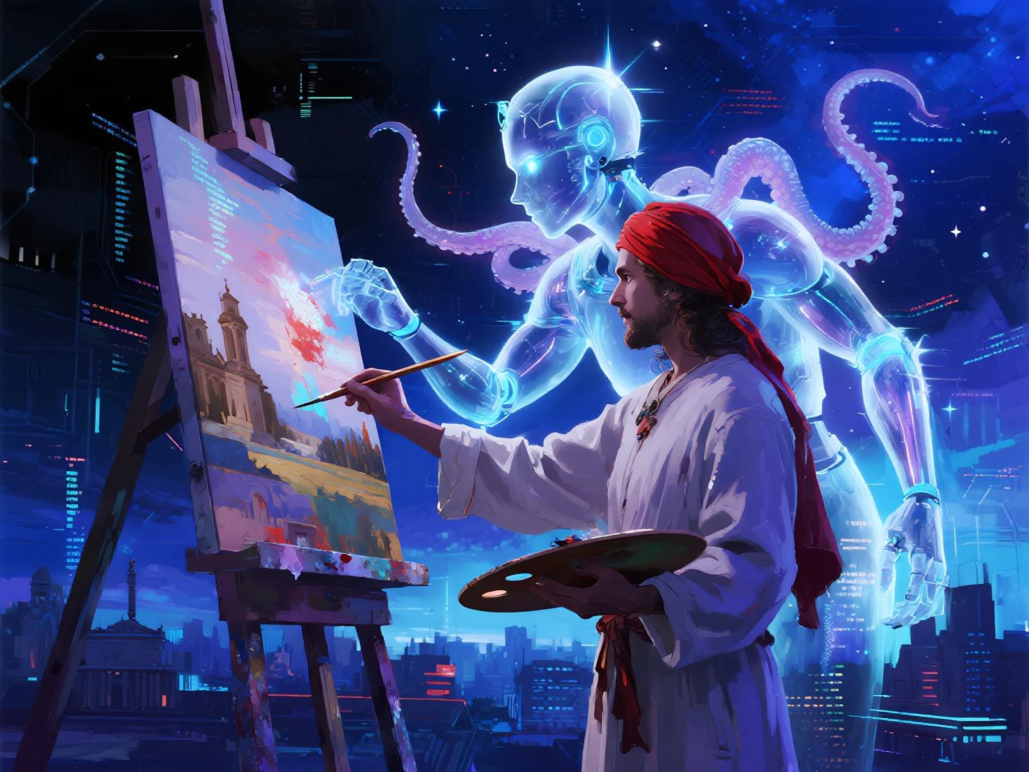 AI 绘画对美术行业的影响：为艺术赋能or行业淘汰