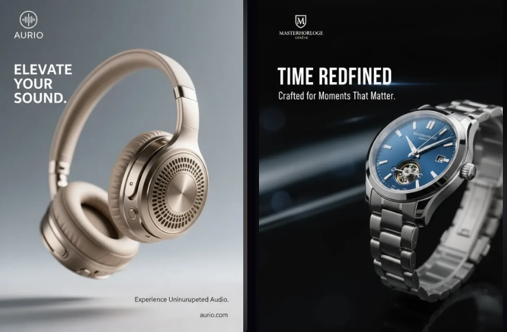 AI一键生成广告图，海报级效果图轻松创作