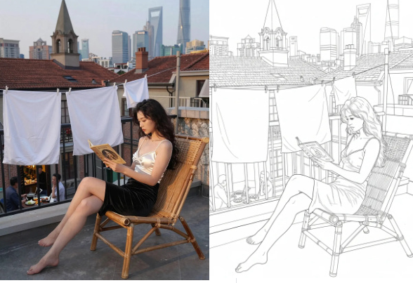 图片一键转换线稿AI在线工具